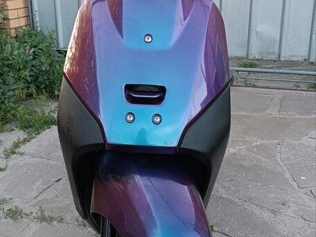 2018 Honda Tact, фиолетовый, 137000 рублей, вид 1