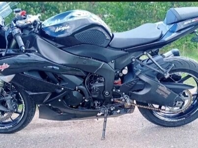 2011 Kawasaki ZX-6 Ninja, чёрный, 500000 рублей, вид 5