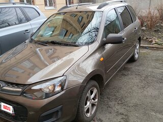 2016 Lada (ВАЗ) Kalina II, коричневый, 600000 рублей, вид 1