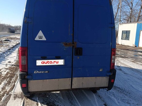 2005 Fiat Professional Ducato, синий, 550000 рублей - вид 4