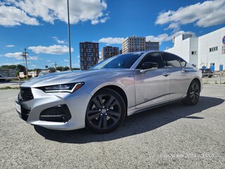 2021 Acura TLX II, серый, 4200000 рублей, вид 3