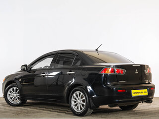 2011 Mitsubishi Lancer X Рестайлинг, чёрный, 899000 рублей, вид 4