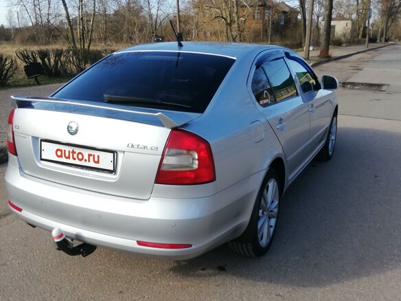 2013 Skoda Octavia II (A5) Рестайлинг, серебристый - вид 9