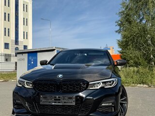2019 BMW 3 серии 320d VII (G2x), чёрный, 3700000 рублей, вид 2