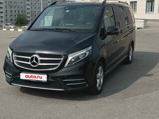 2019 Mercedes-Benz V-Класс Long 220 d длинный III (W447), чёрный, 3600000 рублей, вид 1