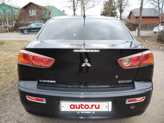2007 Mitsubishi Lancer X, чёрный, 440000 рублей, вид 4