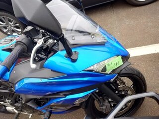 2019 Kawasaki Ninja 650, синий, 695000 рублей, вид 5