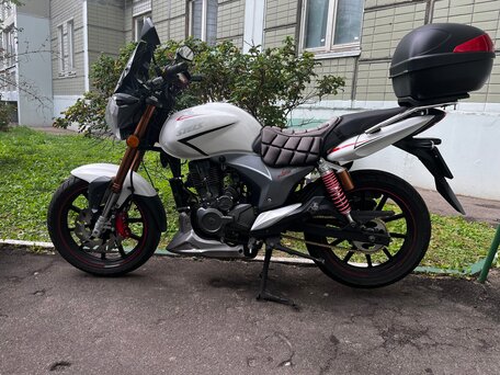 2014 Stels Flame 200, белый, 150000 рублей, вид 2