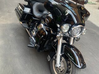 2008 Harley-Davidson Electra Glide, чёрный, 955000 рублей, вид 1