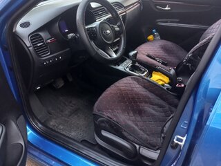 2019 Kia Rio IV, синий, 1670000 рублей, вид 4