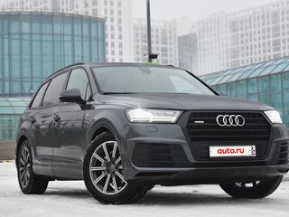2017 Audi Q7 II (4M), серый, 5100000 рублей, вид 1