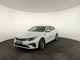 2019 Kia Optima IV Рестайлинг, белый, 2060000 рублей, вид 1