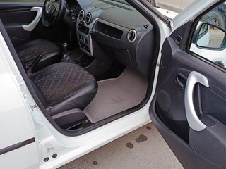 2013 Renault Logan I Рестайлинг, белый, 299000 рублей, вид 4