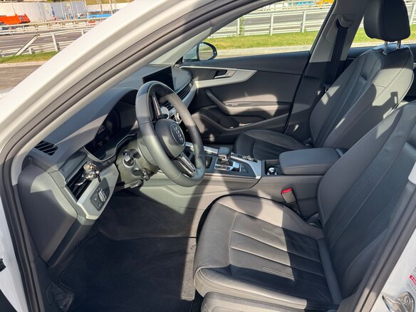 2020 Audi A4 40 TFSI V (B9) Рестайлинг, белый - вид 25