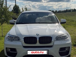 2013 BMW X6 35i I (E71) Рестайлинг, белый, 2400000 рублей, вид 2