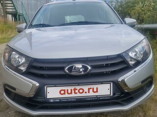 2024 Lada (ВАЗ) Granta I Рестайлинг, серый, 1250000 рублей, вид 2