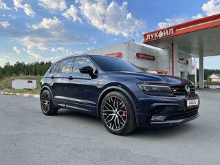 2017 Volkswagen Tiguan II, синий, 3500000 рублей, вид 2