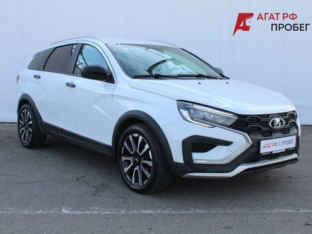 2024 Lada (ВАЗ) Vesta SW Cross I Рестайлинг (NG), белый, 1379000 рублей, вид 3