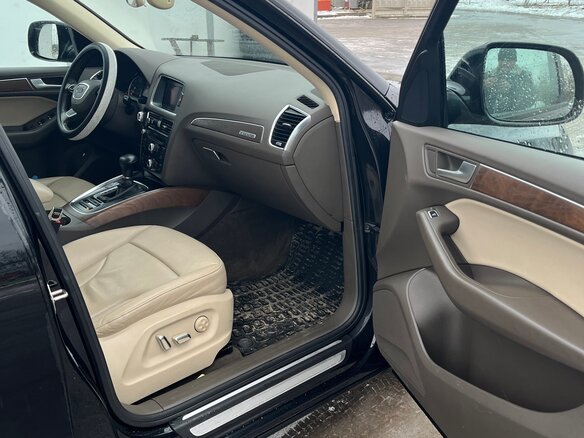 2013 Audi Q5 I (8R) Рестайлинг, чёрный, 1780000 рублей - вид 4