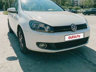 2011 Volkswagen Golf VI, белый, 820000 рублей, вид 2