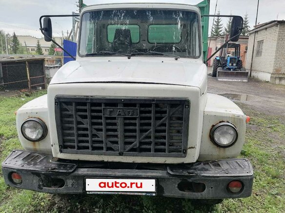 1998 ГАЗ-САЗ 3507, белый, 175000 рублей