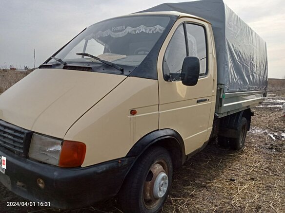1996 ГАЗ ГАЗель (3302), бежевый, 350000 рублей - вид 1