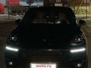 2017 Porsche Cayenne Diesel II Рестайлинг (958), чёрный, 4650000 рублей, вид 4
