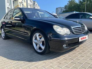 2004 Mercedes-Benz C-Класс 230 II (W203), чёрный, 800000 рублей, вид 3