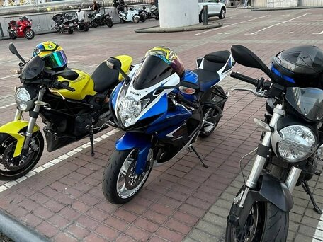 2016 Suzuki GSX-R 600, синий, 720000 рублей, вид 3