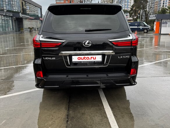 2021 Lexus LX 570 III Рестайлинг 2, чёрный, 13450000 рублей - вид 6
