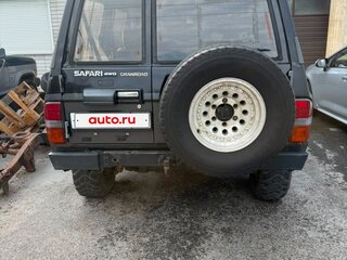 1993 Nissan Safari IV (Y60), чёрный, 900000 рублей, вид 4
