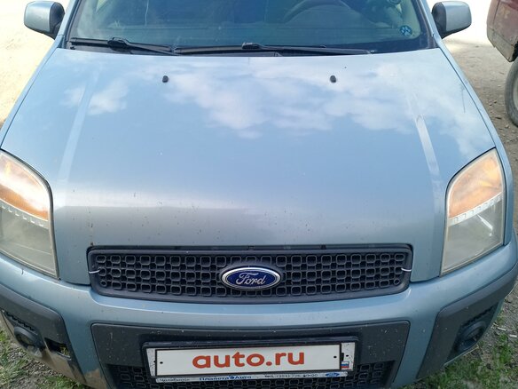 2008 Ford Fusion I Рестайлинг, голубой, 350000 рублей - вид 1