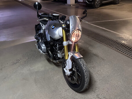 2014 BMW R Nine T, серебристый, 1300000 рублей, вид 3