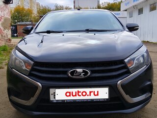 2018 Lada (ВАЗ) Vesta I, чёрный, 840000 рублей, вид 2