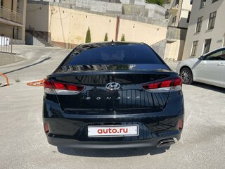 2017 Hyundai Sonata VII (LF) Рестайлинг, чёрный, 1700000 рублей, вид 5