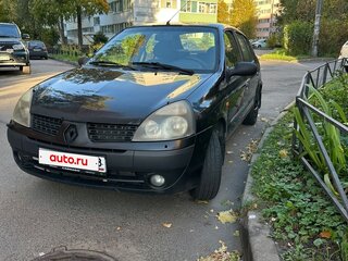 2004 Renault Symbol I Рестайлинг, чёрный, 160000 рублей, вид 2