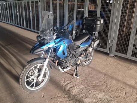 2009 BMW F 650 GS, синий, 430000 рублей, вид 1