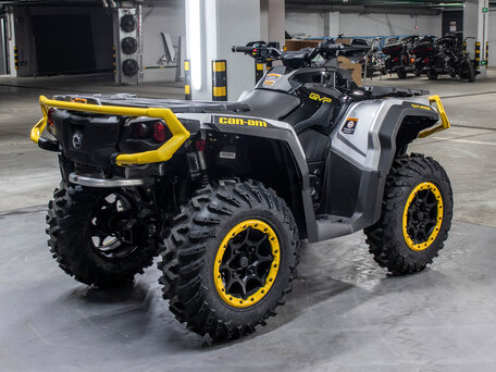 2024 BRP Can-Am Outlander XT-P 1000R, жёлтый, 2195136 рублей, вид 4