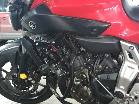2014 Yamaha MT-07 (FZ-07), красный, 600000 рублей, вид 5