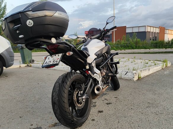 2016 Yamaha MT-07 (FZ-07), белый, 695000 рублей - вид 11