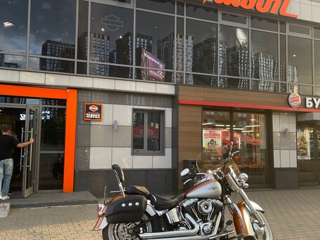 2014 Harley-Davidson Softail Deluxe, оранжевый, 1800000 рублей, вид 3