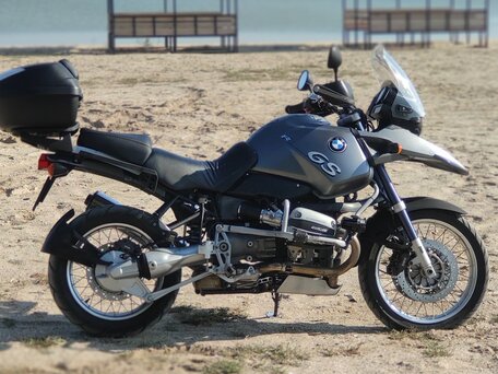 2002 BMW R 1150 GS, серый, 440000 рублей, вид 1