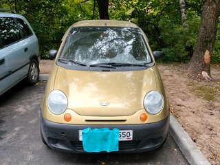 2003 Daewoo Matiz I Рестайлинг, золотистый, 185000 рублей, вид 1