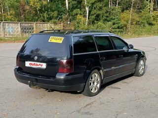 2002 Volkswagen Passat B5 Рестайлинг, чёрный, 485000 рублей, вид 4