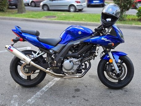 2007 Suzuki SV 650, синий, 430000 рублей, вид 1