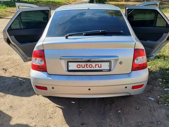 2009 Lada (ВАЗ) Priora I, серебристый, 320000 рублей - вид 1