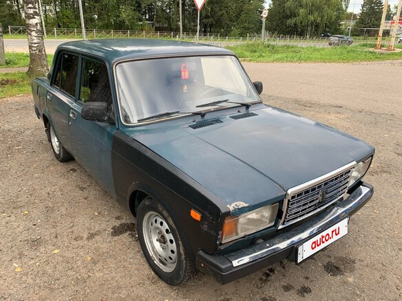 2006 Lada (ВАЗ) 2107, синий, 115000 рублей - вид 1