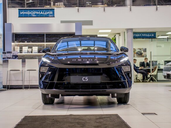 2026 Omoda C5 II, чёрный - вид 1