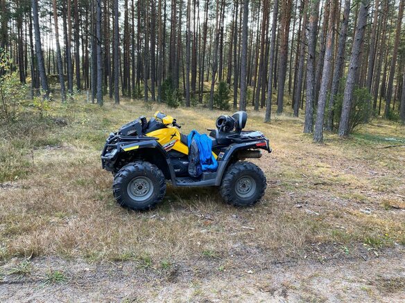 2009 BRP Can-Am Outlander 800, золотистый, 915000 рублей - вид 7