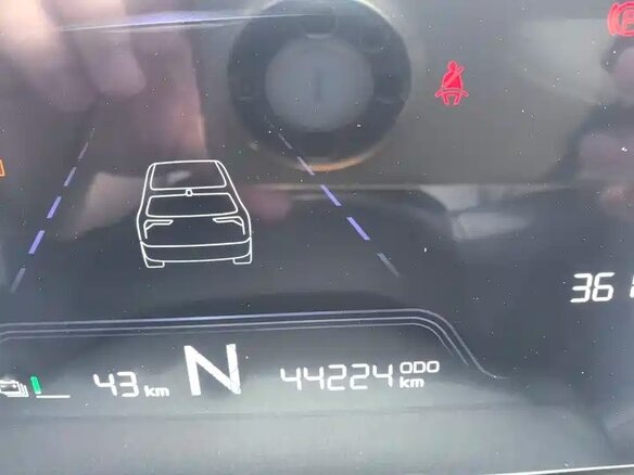 2023 Geely Geometry E 33.5 kWh, голубой - вид 20